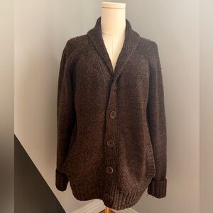 Roots Authentic Brown Knit Sweater